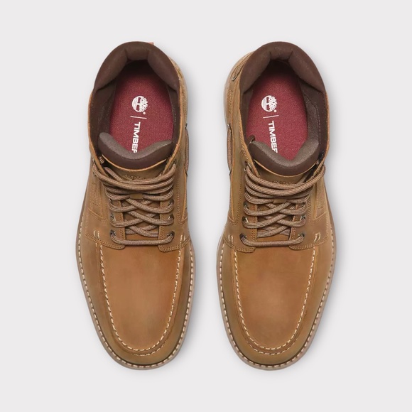 Timberland Men\'s Britton Road Mid Lace Boot in Wheat Nubuck. TB0A697H EN1